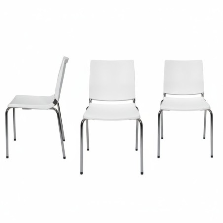 Chaise de bureau polyvalente et empilable ATENEA DileOffice spo832001