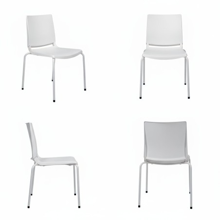 Multipurpose and stackable office chair ATENEA DileOffice spo832001