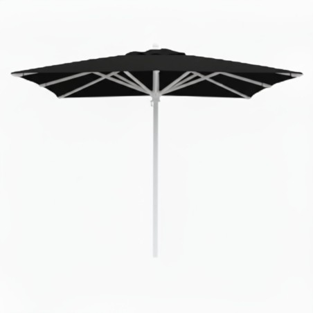 Sun umbrella with lateral curtains screen system pho2005005