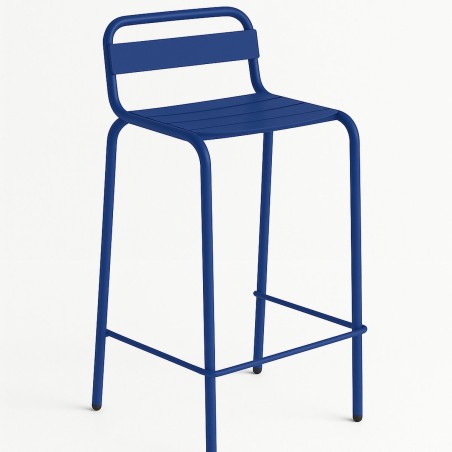 Barceloneta Aluminum stackable outdoor stool Barceloneta sho1045009Stools for bar and terrace