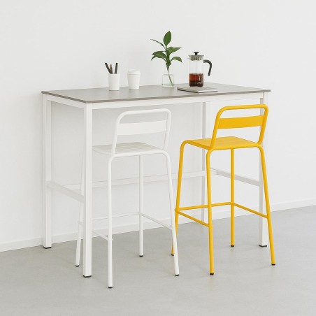 Tabouret Barceloneta en aluminium empilable en couleurs sho1145009Tabourets de bar