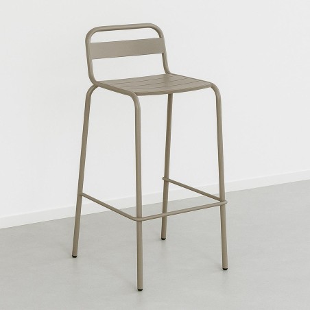 Taburete de aluminio Barceloneta apilable sho1145009