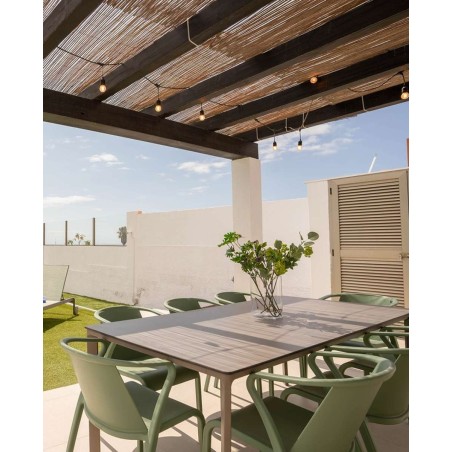 Silla fado en terraza doméstica