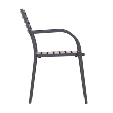 Stackable armchair for hospitality aluminum Sicilia sho1104028