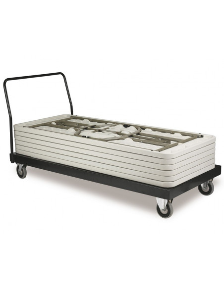 Mesa 200cm polietileno eventos catering pés dobráveis mpl1092010