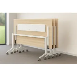 Table de bureau rabattable CLAP avec plateau basculant mop1101065-DESKandSIT 2
