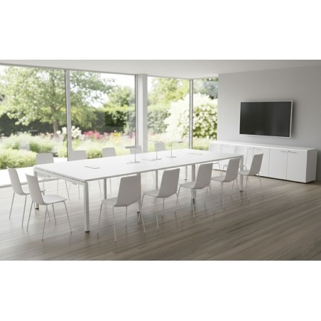 Tavolo riunioni M4 120 a 360 cm mop1101064-DESKandSIT