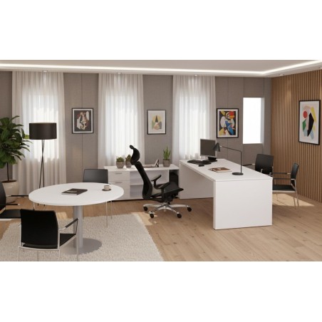 Table de réunion ronde de100cm et 120cm mop1101014