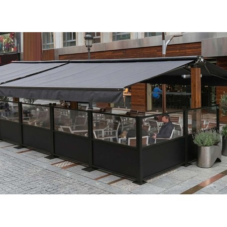 Paraviento rígido para terraços de hotelaria mse1100002