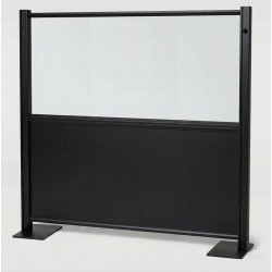 Detachable modular rigid windshield for restaurant terraces mse1100002 2