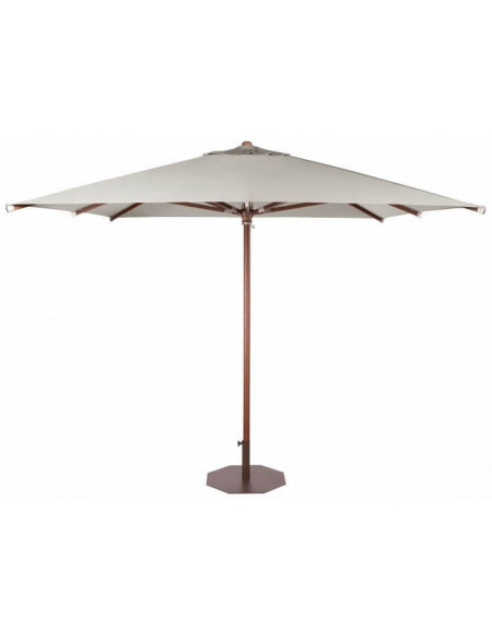 Parasol JAVA 2x2 m en bois FSC avec toile Olefin – Ezpeleta