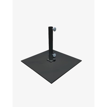 Base metàl·lica per a para-sol 20kg negra