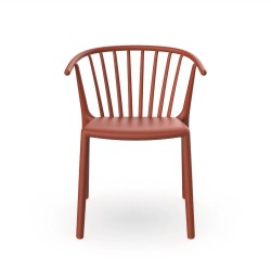 Chaise colorée empilable WOODY par Resol sho1032091-RESOL 2