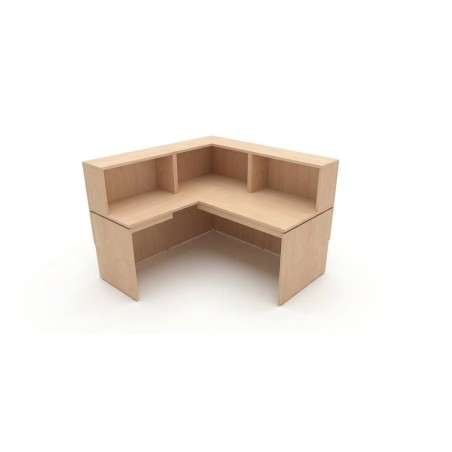 MUBBAR - L-shaped Office Desk in QUO Wood mop1101020