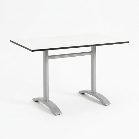 Taula d’alumini de bar per a terrassa 120x80 cm mho2036031
