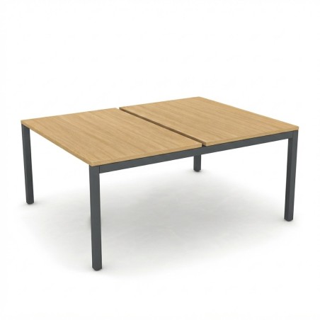 MUBBAR - 2 Workstations Office Desk Bench mop1101026