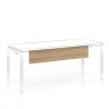 Faldón para mesa de oficina Roble