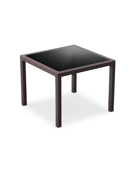 Outdoor table with glass table top Bali Atlantic GARBAR mho1032062  Terrace outdoor tables