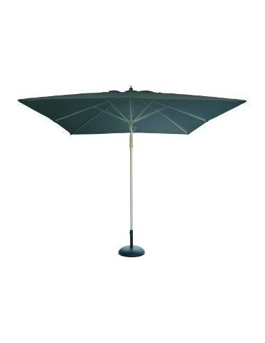 3x3m meter square parasol in stainless aluminum from GARBAR pho1032002  Umbrellas for terraces