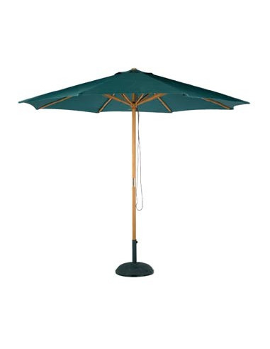 Diam 3m Parasol redondo de madera M2 GARBAR pho1032006  Parasoles para terrazas