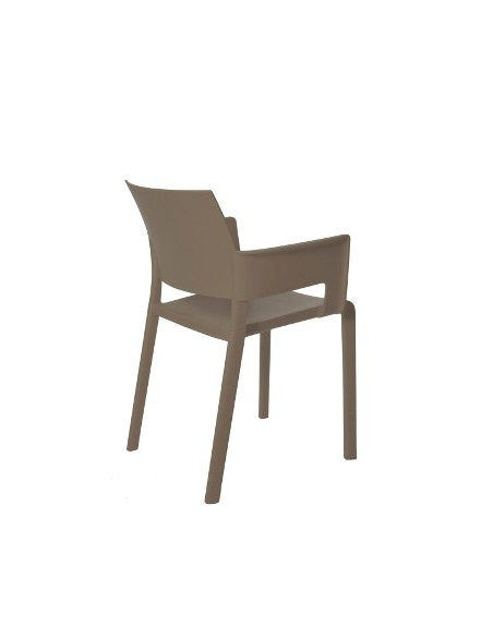 Silla FIONA Resol apilable con brazos sho1032002   Sillas de terraza