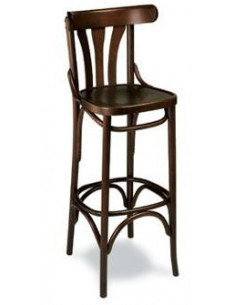 Sgabelli de bar-Sgabello da Bar legno MRM24 noce sta1092003