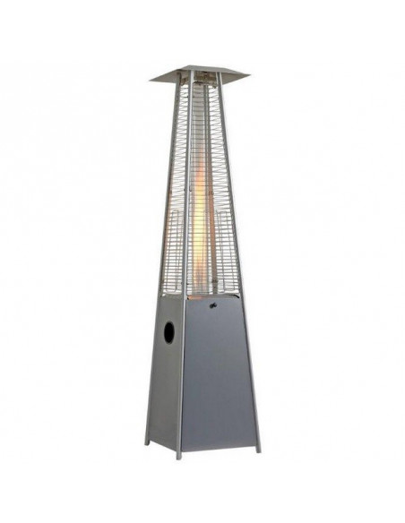 escalfador piràmide Flamme amb rodes eho1111011 COLOR PLATA