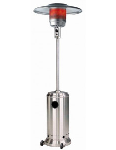 estufa exterior acero inoxidable CORONA