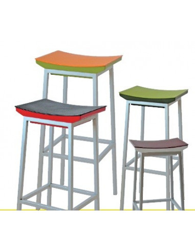 Stools for bar and terrace-Stool YOKO ALUTEC sta1100002