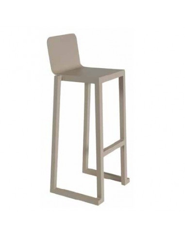 Tabourets de bar-Tabouret empilable en aluminum Barcino Resol sta1032054