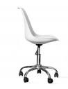 Chaise scandinavia pivotante sho887003 blanc