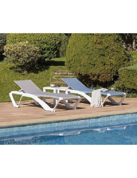 Lettino da sole textilene Marina Club RESOL sho1032054