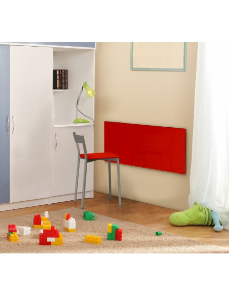 Tavolo da cucina di design mco1150001 vulcan singolo rosso