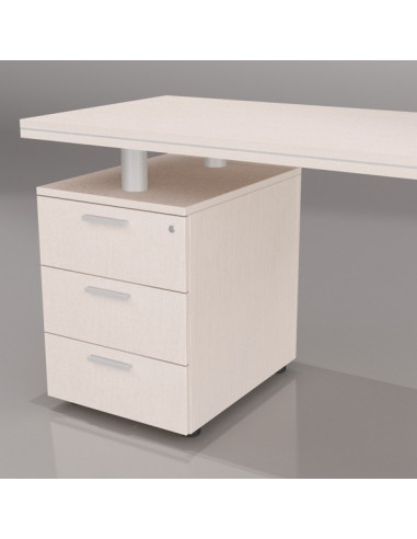 Desk with metal structure 140x80cm mop1101005