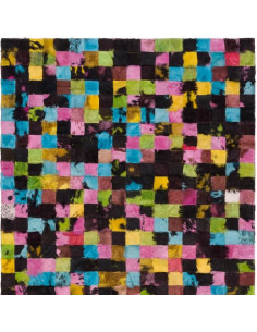 Tapis en cuior BLOCKS CARVING coal1153001 2