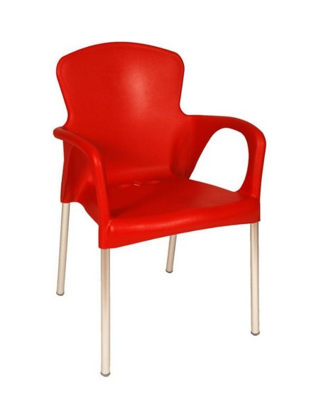 Cadeira de polipropileno empilhável sho1145004 conjunto com mesa beck