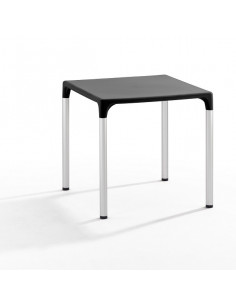 Mesa com tampa de polipropileno mho1145004 preta