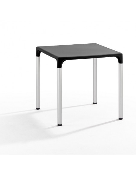 Mesa con tapa de polipropileno  mho1145004 negra