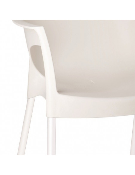 Chaises de terrasse POLE GARBAR fauteuil empilable sho1032015