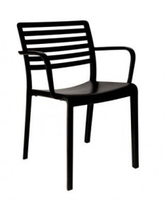 Sedie terrazza Sedia, LAMA, RESOL impilabile con braccioli sho1032004 2