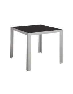 Tables de terrasses Table en verre et aluminium CUBIC mho1032048