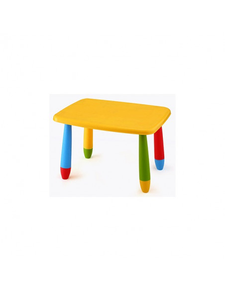 Big rectangular children's table cpu2005001 yellow