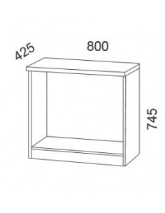 Armario de oficina entrega inmediata en promoción aca72001 detalles técnicos 2