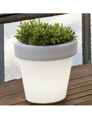 Planter de disseny Magnolia amb llum lil1146009 jardiner