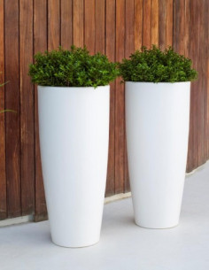 Planter requadre disseny de Bambú cja1146007 de color rústic de bronze 2