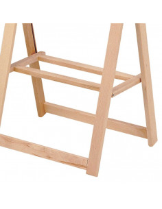 Cavalletto pieghevole top in legno di faggio per la tabella mca2003007 2