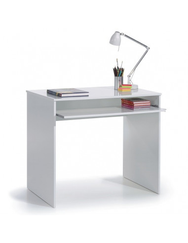 Versatile computer desk table white color mju2010003