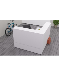 140x80cm Escriptori d'oficina de fusta QUO mop1101020