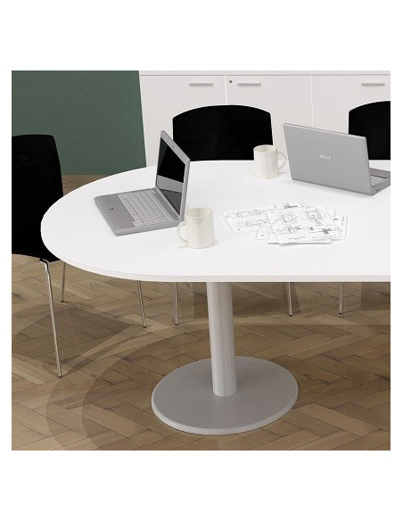 Mesa de juntas 250cm mop1101022 detalle pie