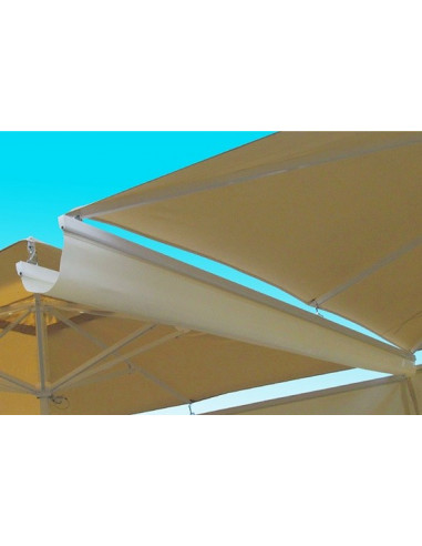 Gouttières pour parasol de 3m et 4 metres  pho2005010